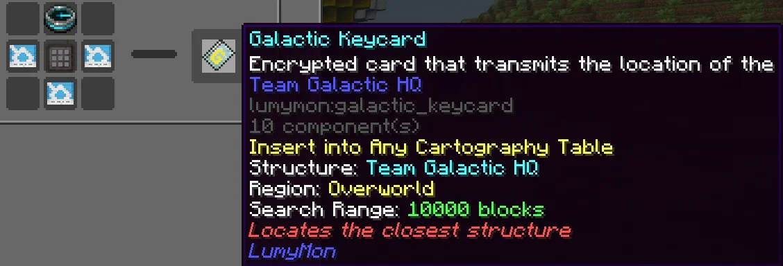 Craft the Galactic Keycard - Image 1